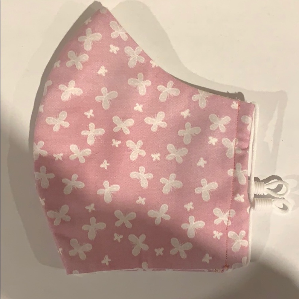 Pink Butterfly Mask